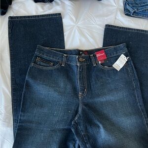 New York & Company Premium Bootcut Jeans - Deep Blue